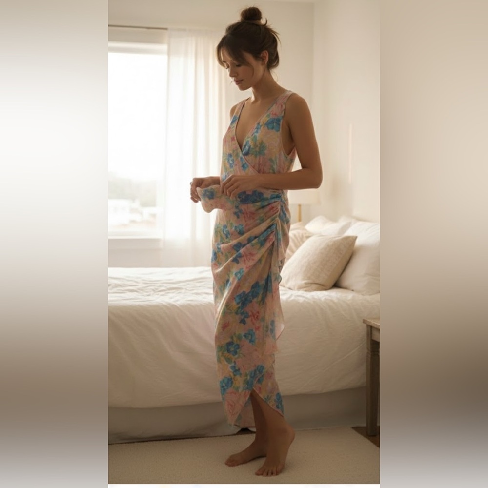 Victoria's Secret Pastel Floral Nightgown
